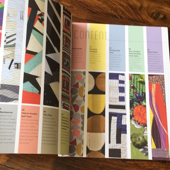 Curated Quilts Quarterly Journal Issue 05 Improv - Picture 6 of 9